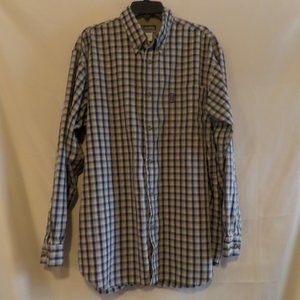 Columbia Men’s Striped Button Down Long Sleeve Shirt – Size XXL